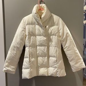 Steve Madden white winter jacket
